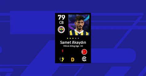 Samet Akaydin eFootball Stats - PES Master - raincitystudios.com