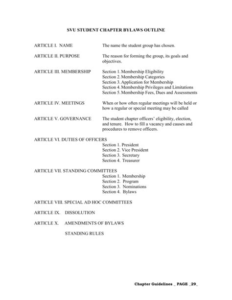 Sample Chapter Bylaws - AAUP - balustradellc