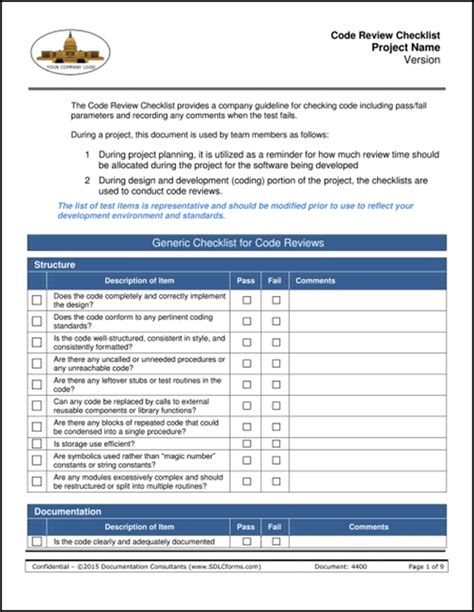 Sample Code Review Checklist - DZone - coolestguyplanet.net