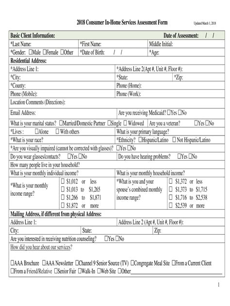 SAMPLE SUPPORTIVE HOUSING INTAKE/ASSESSMENT FORM