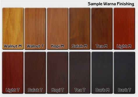 Sample Warna Finishing Yang Paling Cocok Untuk … - balustradellc