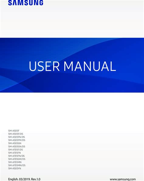 SAMSUNG GALAXY A70 USER MANUAL Pdf Download.