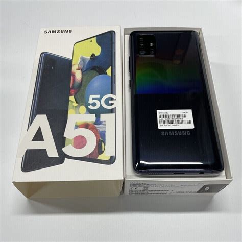 SAMSUNG Galaxy A51 5G A516U 128GB Single SIM Black