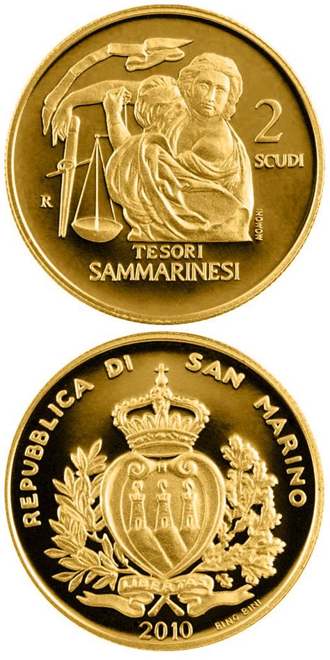 San Marino Gold 2 Scudi Coins - Chards | Tax Free Gold - balustradellc