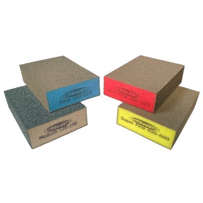 Sanding Sponge Block (Color Coded) - raincitystudios.com