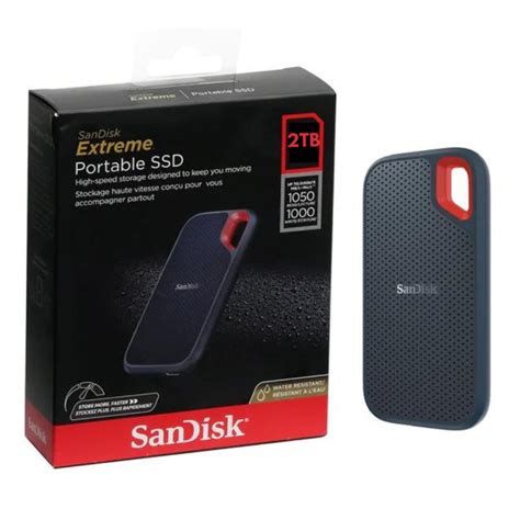 SanDisk 2TB Extreme Portable SSD - Up to 1050MB/s, USB-C, USB 3.2 Gen 2 ... - balustradellc
