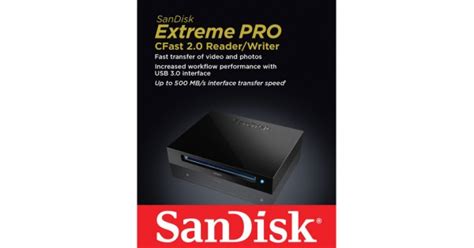 SanDisk Extreme PRO CFast 2.0 Reader - visuals.co.uk - balustradellc