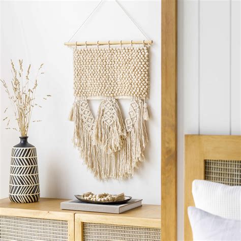 Sangali Woven Rattan Wall Hanging | Cream walls, Handmade wall hangings ... - balustradellc