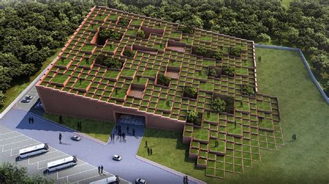 Sanjay Puri Architects designs university with stepped green roof - balustradellc