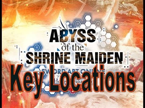 SAO: Hollow Realization DLC1 4 Gate Key Locations - YouTube