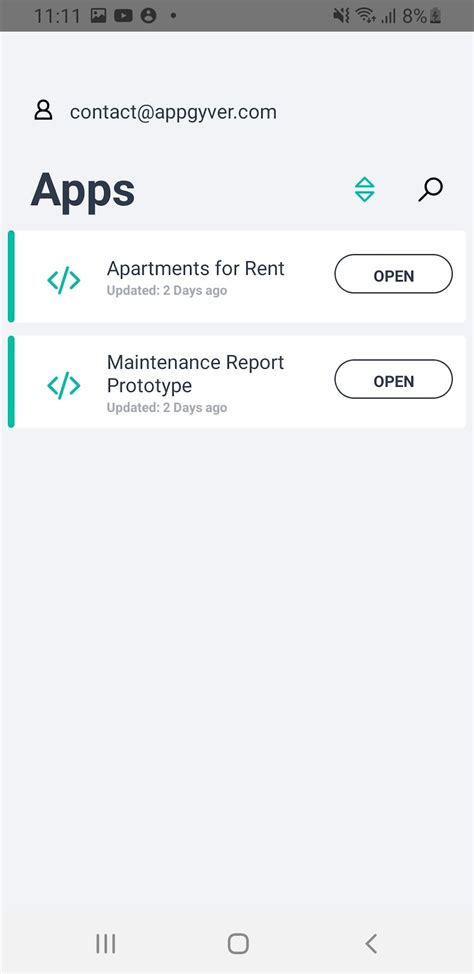 SAP AppGyver Preview APK Download for Android 