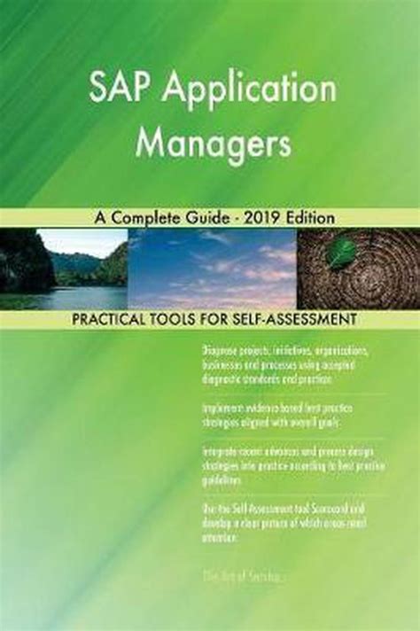SAP Application Managers A Complete Guide 2019 Edition