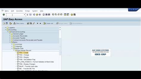 SAP FICO Bank Key In SAP - YouTube