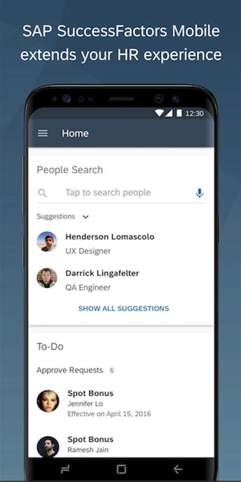 SAP SuccessFactors Mobile APK Download for Android 
