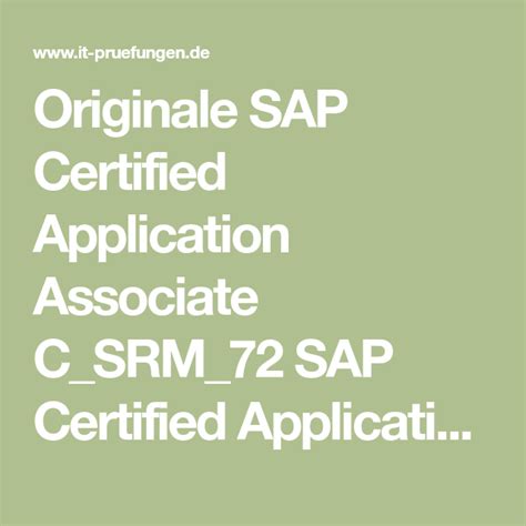 SAP-C01 Zertifizierungsprüfung