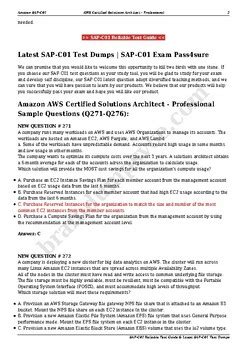 SAP-C01-KR Tests