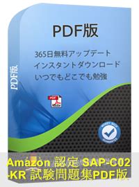 SAP-C02-KR PDF Testsoftware