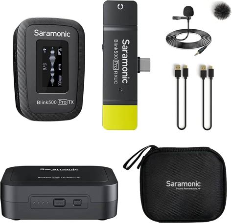 Saramonic Advanced 2.4GHz Wireless Clip-On Microphone System … - balustradellc