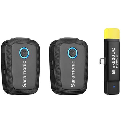 Saramonic Blink 500 B6 TX+TX+RX 2.4GHz Micro-Wireless Dual Lavalier ... - balustradellc