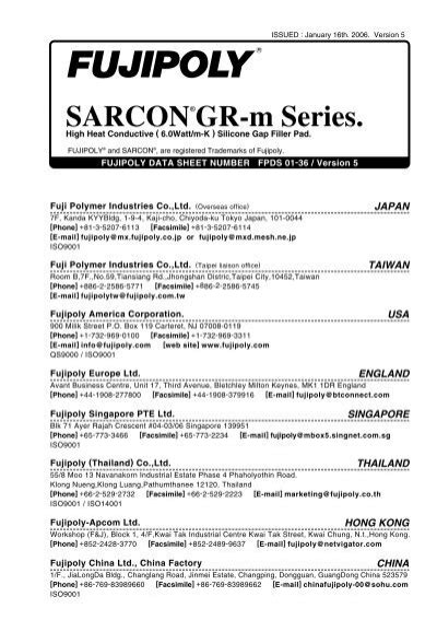 SARCON GR-m Series.