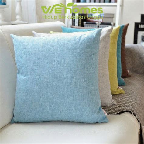 Sarung Bantal Linen 50x50 Premium - balustradellc