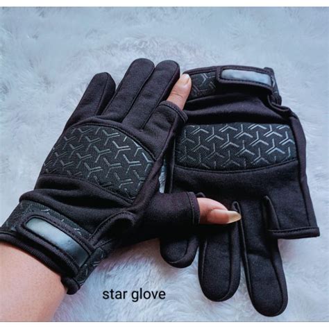 Sarung Tangan Motor Model Sinode 2 Jari - Perlindungan Maksimal - balustradellc