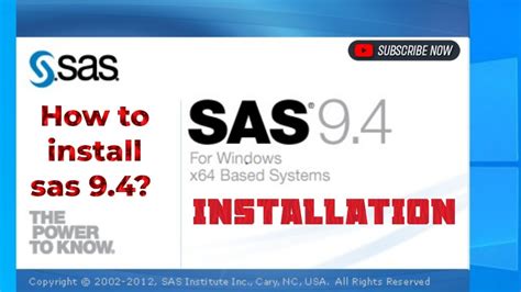 SAS 9.4 Software Installation Tutorial - wintechmobiles.com