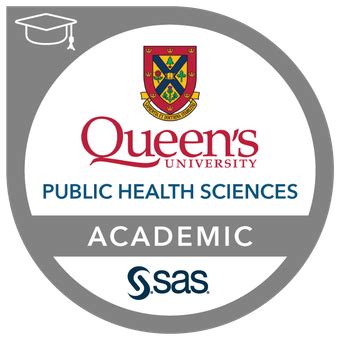 SAS Queen’s University Academic Specialization in Statistical Data