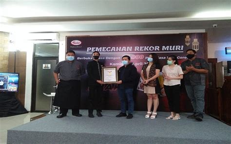 Sasa Santan baru saja memecahkan Rekor MURI dengan ... - balustradellc