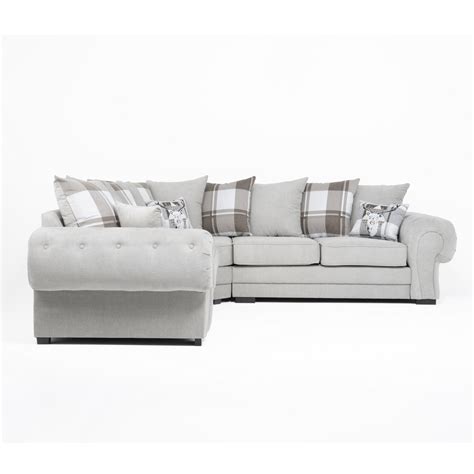 SASHA CORNER SOFA WITH SCATTER BACK CUSHIONS