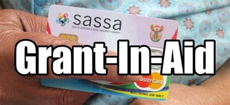 SASSA Grant-In-Aid - R560 per month - balustradellc