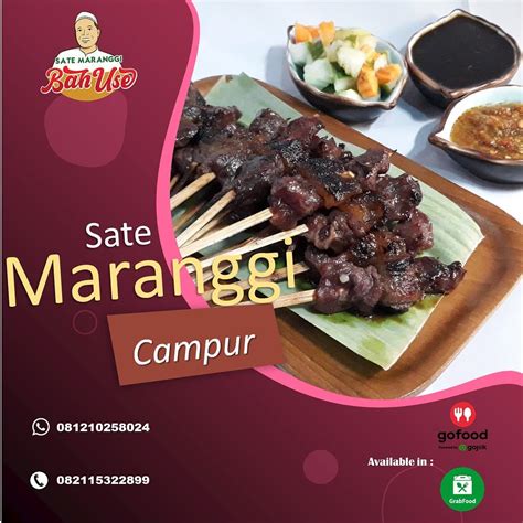 Sate Maranggi Bah Use Menu - balustradellc