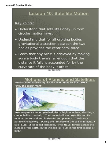 Satellite Motion - wintechmobiles.com