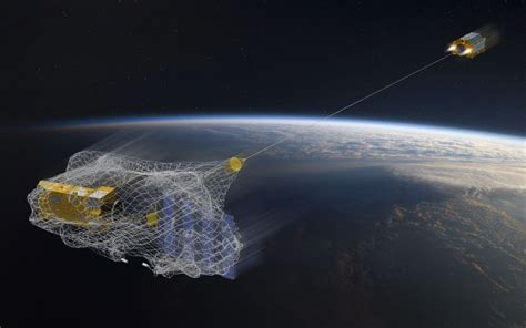 Satellite uses giant net to practice capturing space junk - wintechmobiles.com