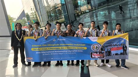 Satu Perak Tiga Perunggu Diraih Tim Olimpiade Matematika - wintechmobiles.com