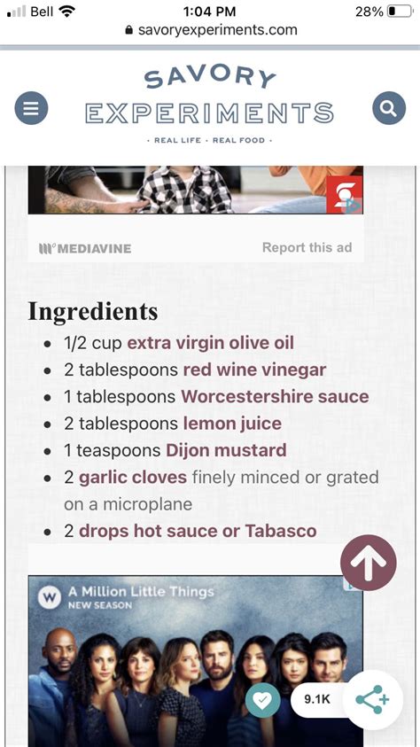 Savory Experiments - Easy Recipes, Dinner Ideas, & Desserts - balustradellc