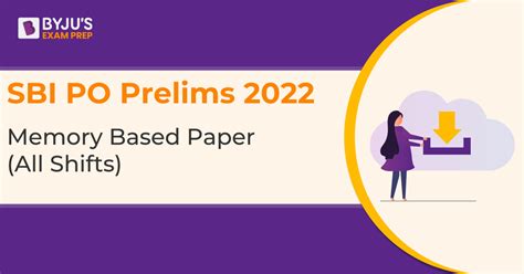 SBI PO Prelims memory Based Paper 2024 : Download PDF