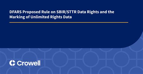 SBIR/STTR Data Rights