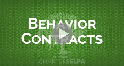 SBIS: Behavior Contracts El Dorado Charter SELPA