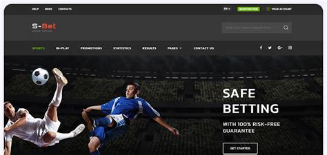 SBet Online Betting Multipage HTML Website Template