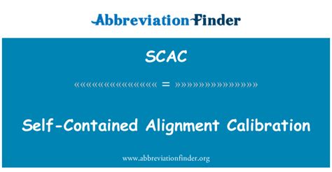 SCAC - Definition by AcronymFinder