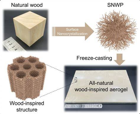 Scalable Ultralight Wood-Inspired Aerogel with Vertically Aligned ... - raincitystudios.com