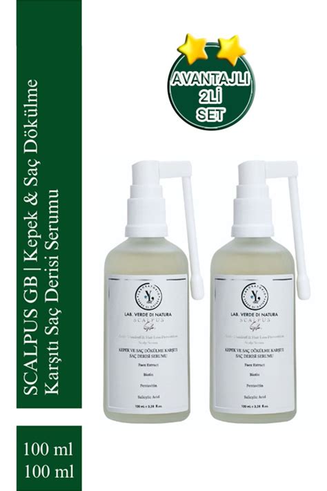 SCALPUS GB Kepek & Saç Dökülme Karşıtı Saç Derisi Serumu.