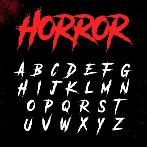 Scary Fonts Collection - Font Meme - muktibox.com