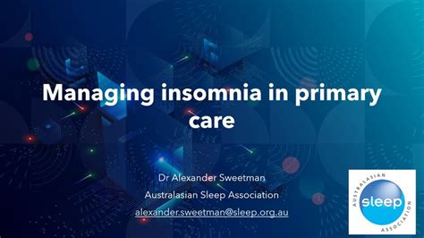 Scenario: Managing insomnia - CKS | NICE - wintechmobiles.com