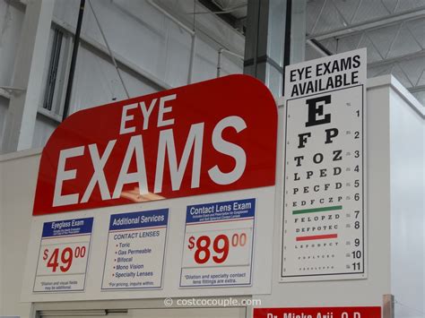 SCHEDULE AN EYE EXAM Costco Eye Doctor