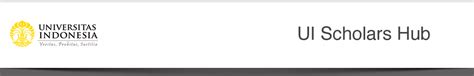 Scholar Hub Universitas Indonesia - muktibox.com