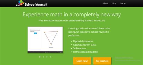 School Yourself - Free online math lessons - wintechmobiles.com