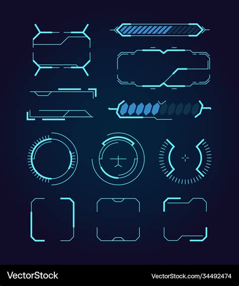 Sci fi ui Vectors - Freepik - muktibox.com