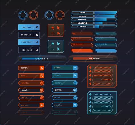 sci-fi UI Elements in CSS & Tailwind - muktibox.com